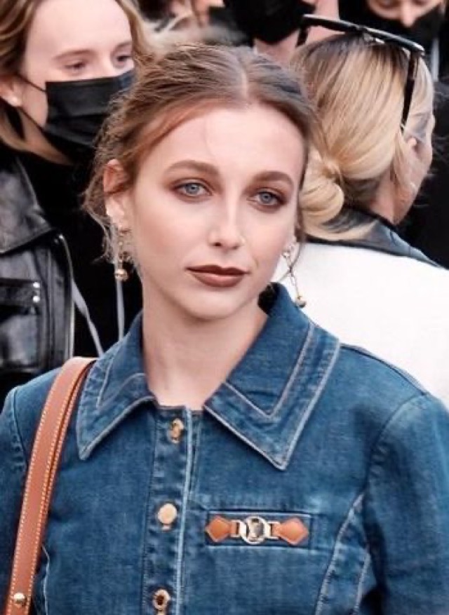 Emma Chamberlain at Paris Fashion Week, 2021