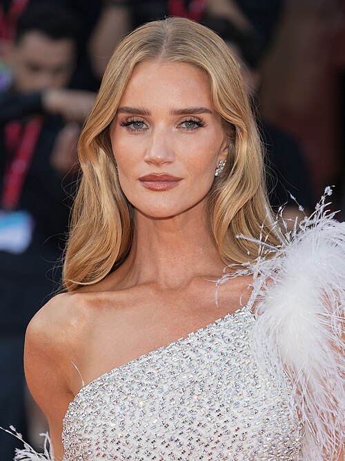Rosie Huntington-Whiteley at the 82nd Venice International Film Festival, 2025 (Wikimedia Commons)